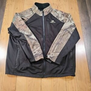 Mossy Oak Jacket Mens Camo Insulated Hunting Coat Break Up Infinity ~ XL ~ 46-48